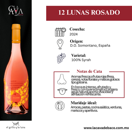 12 Lunas Rosado