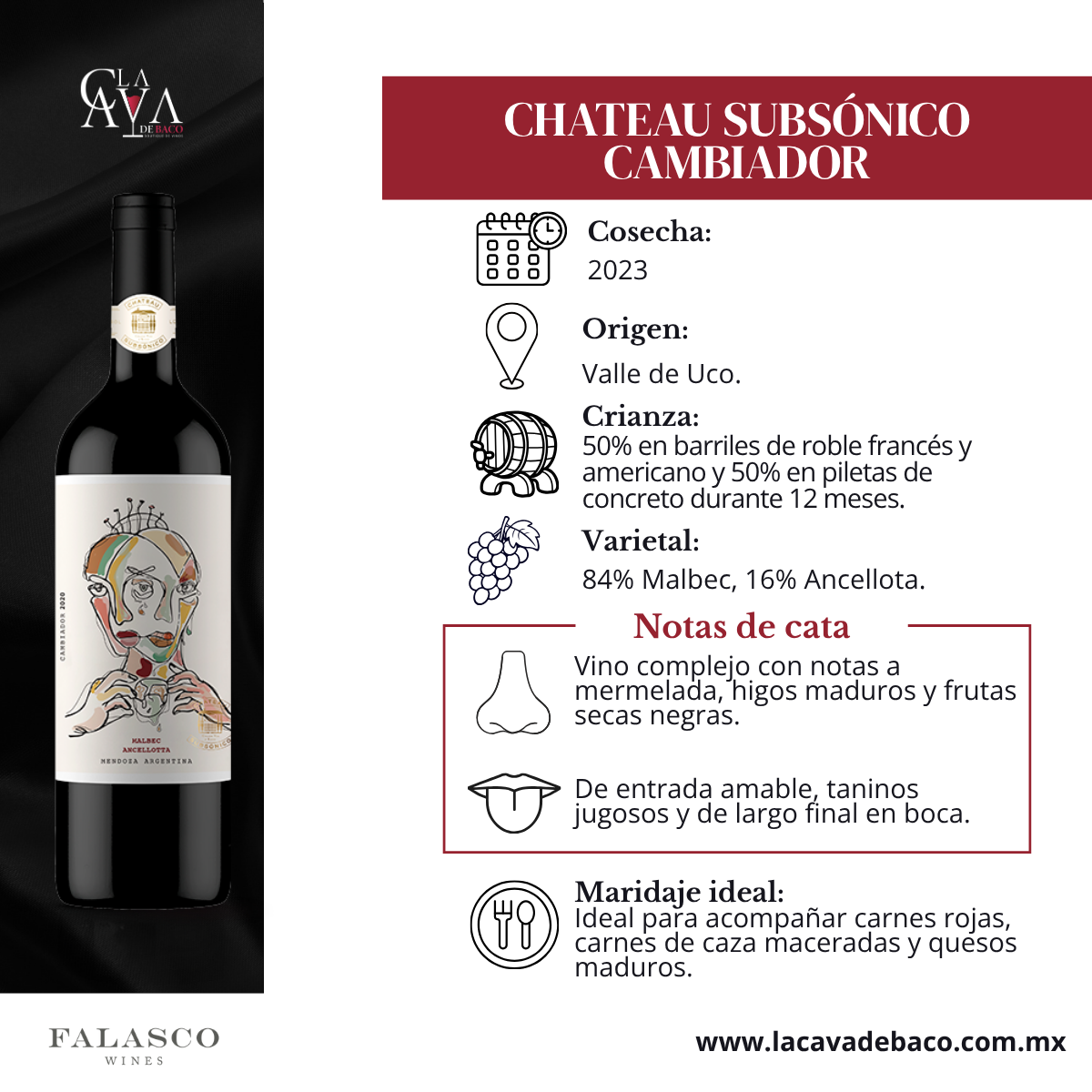 Chateau Subsónico Cambiador Malbec Ancellota