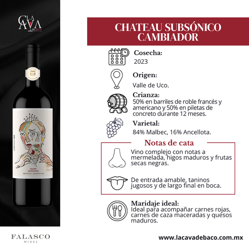 Chateau Subsónico Cambiador Malbec Ancellota