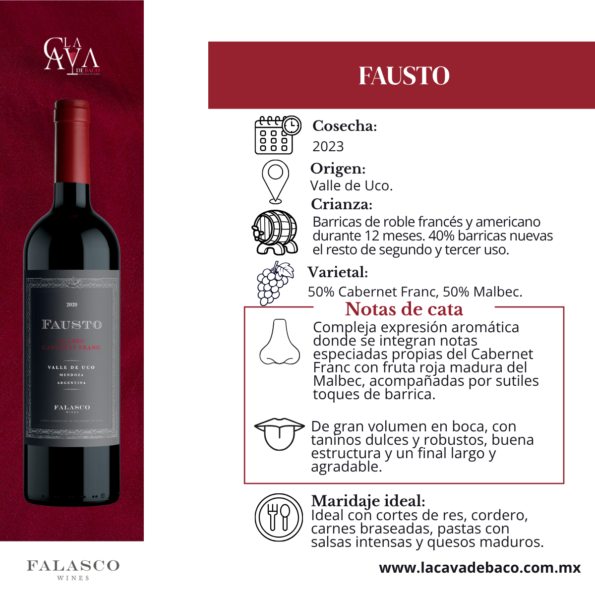 Fausto Malbec Cabernet