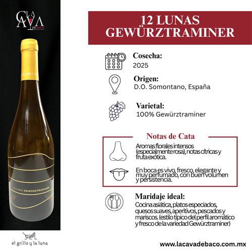 12 Lunas Chardonnay Gewürztraminer
