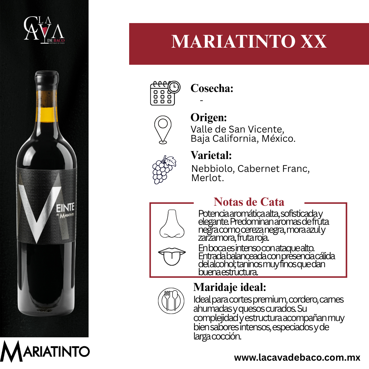 Mariatinto XX Aniversario
