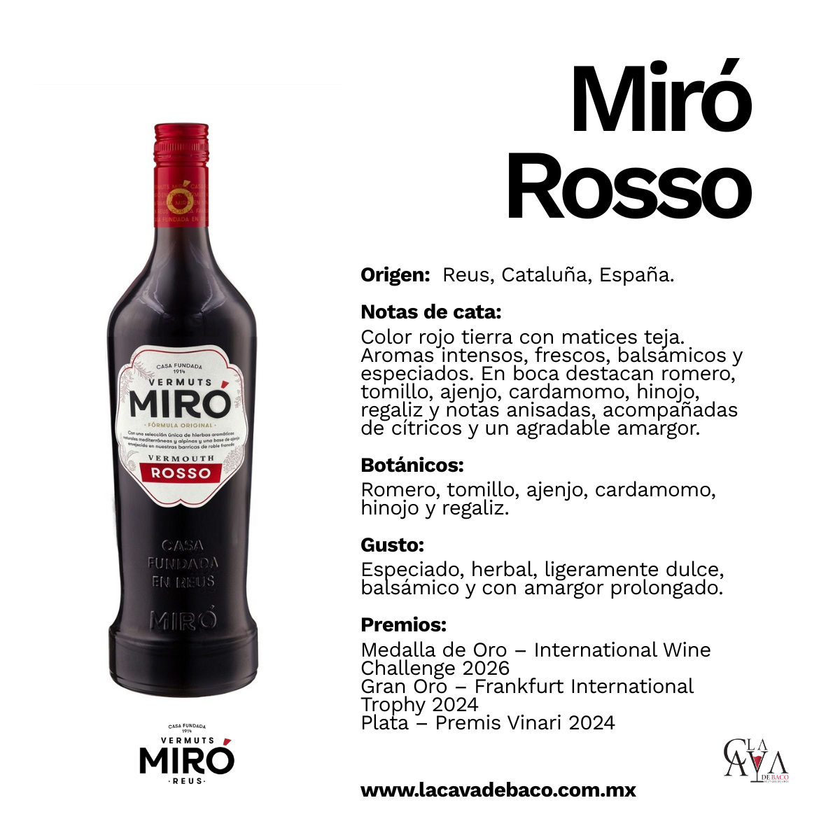 Vermut Miró Rosso