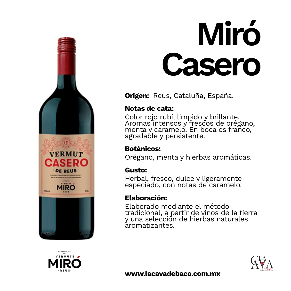Vermut Miró Casero