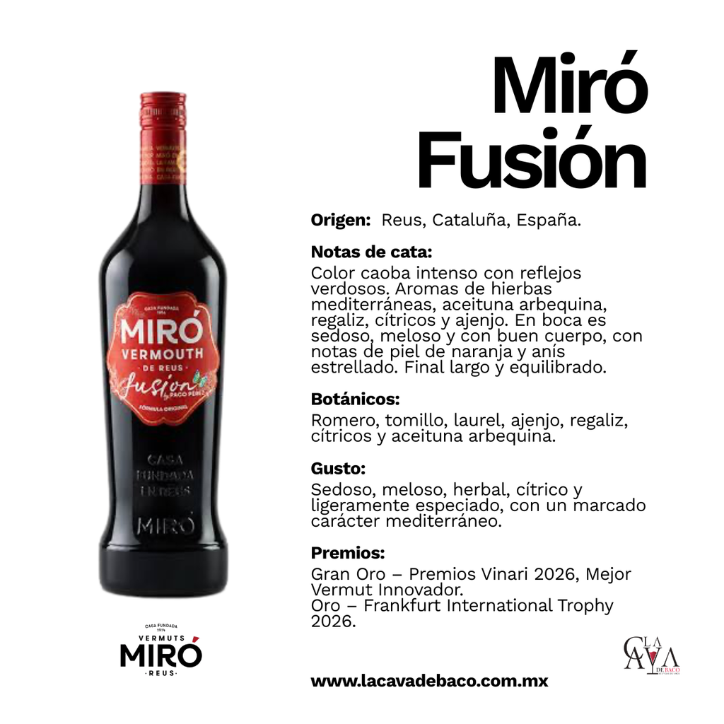 Vermut Miró Fusión
