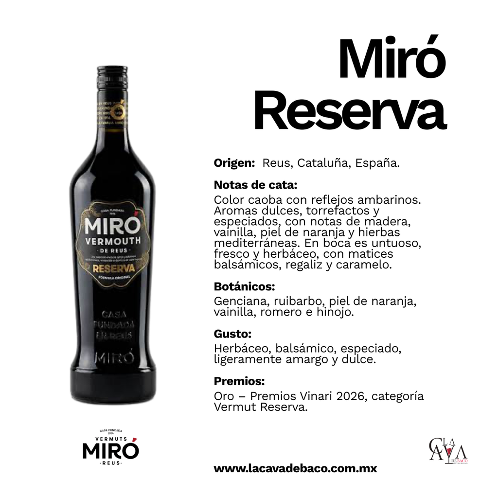 Vermut Miró Reserva