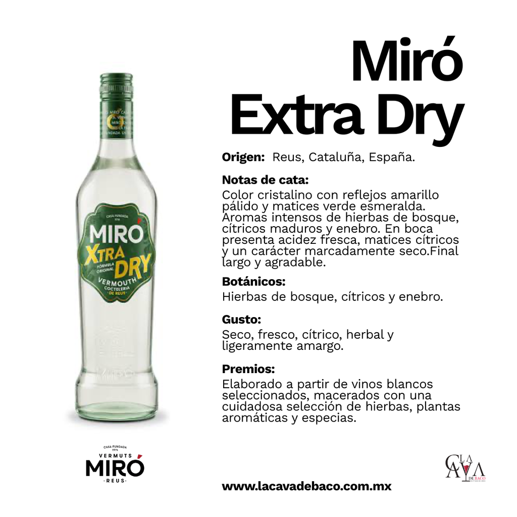 Vermut Miró Extra Dry