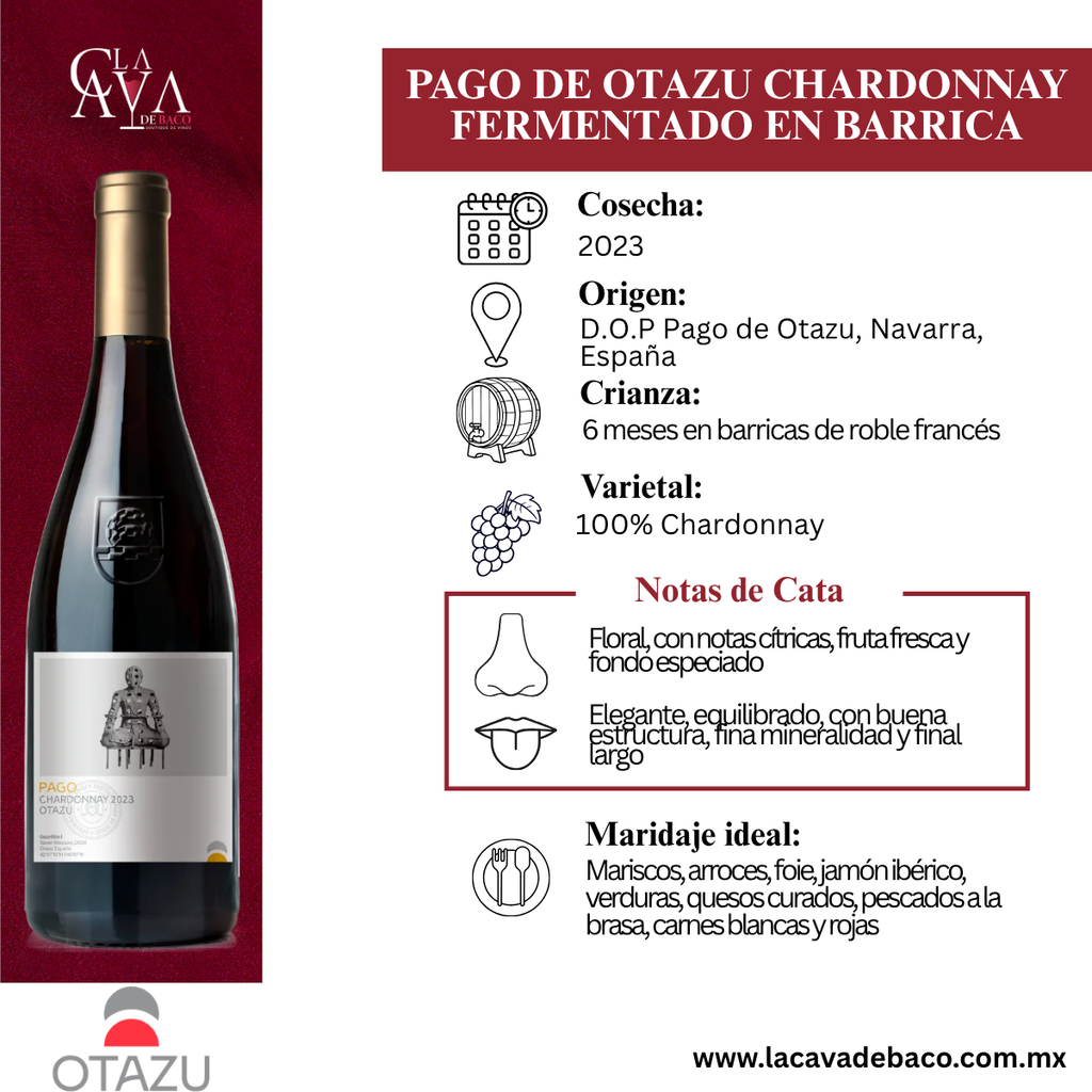 Pago de Otazu Fermentado en Barrica