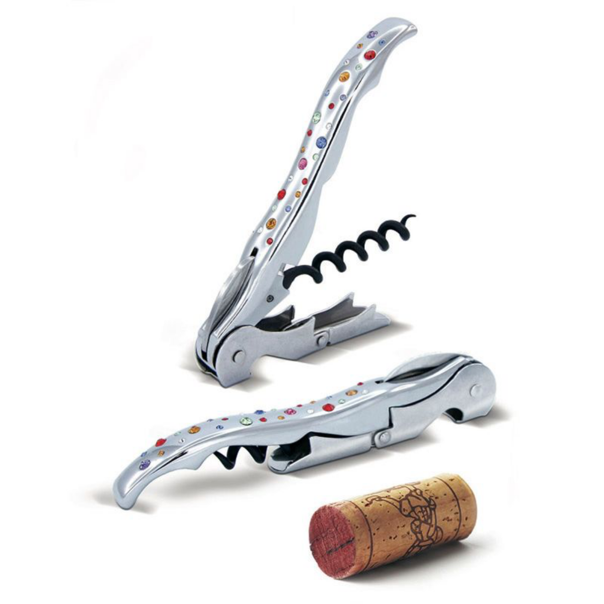 Descorchador Classic Swarovski Rainbow