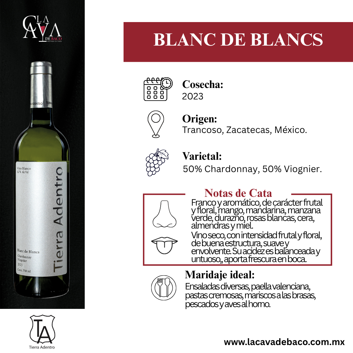 Tierra Adentro Blanc de Blancs