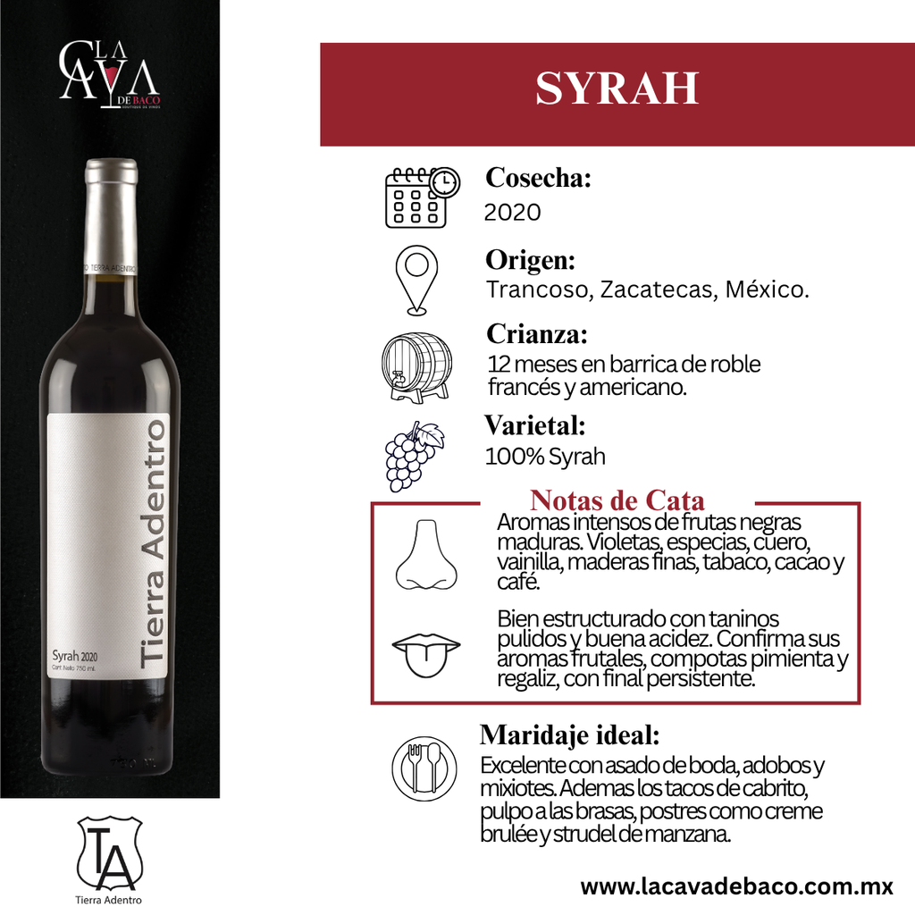 Tierra Adentro Syrah
