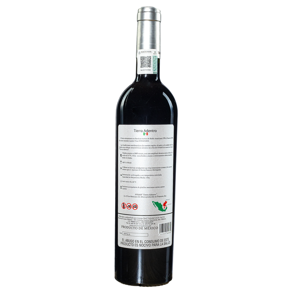 Tierra Adentro Syrah