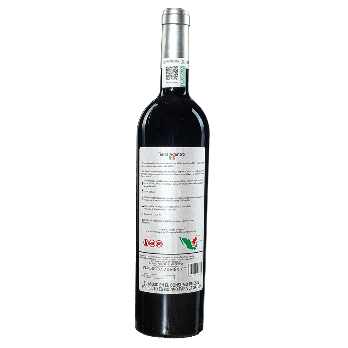 Tierra Adentro Syrah