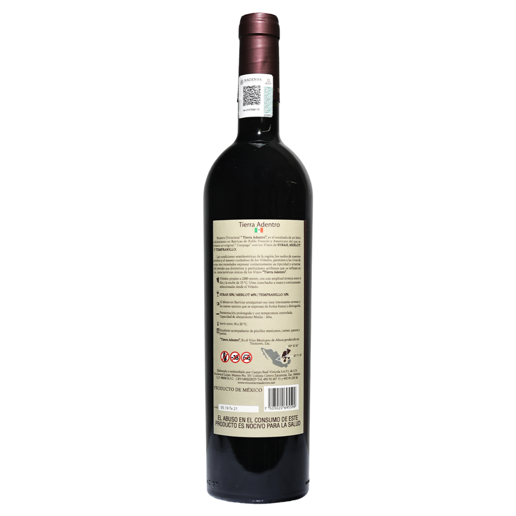 Tierra Adentro Trivarietal Syrah