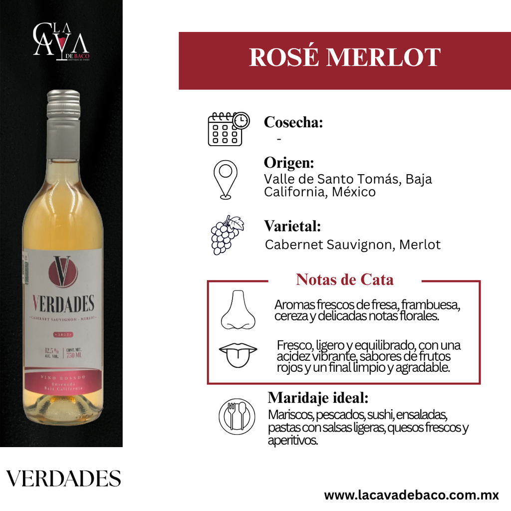 Verdades Rosé Merlot